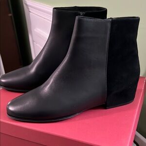 VANELI Black Ankle Boots
